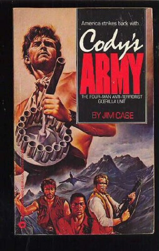 Book cover for "Cody's Army" by Stephen Mertz
