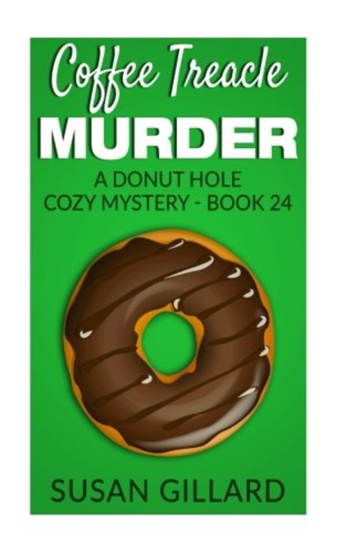 Book cover for "Coffee Treacle Murder" by Susan Gillard