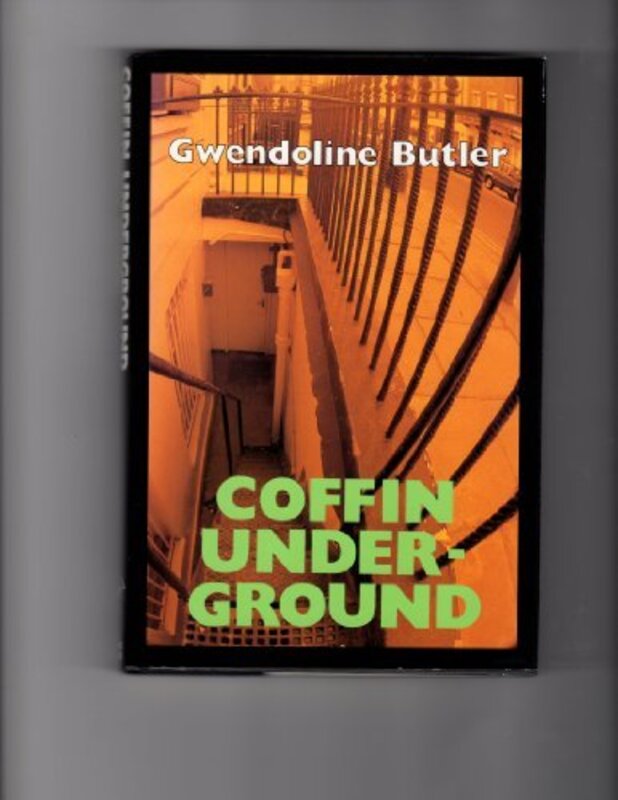 Book cover for "Coffin Underground" by Gwendoline Butler