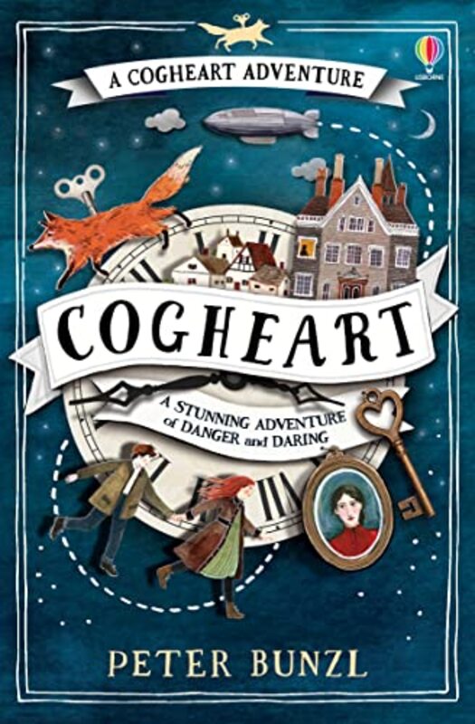 Book cover for "Cogheart" by Peter Bunzl