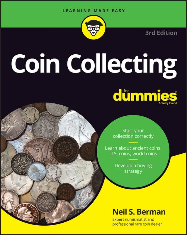 Book cover for "Coin Collecting For Dummies" by Neil S. Berman