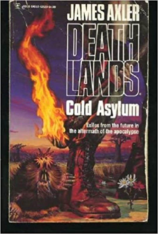 Book cover for "Cold Asylum" by James Axler