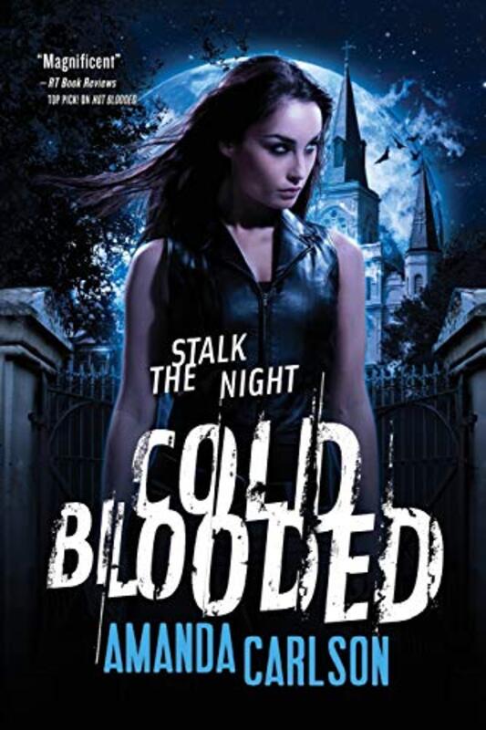 Book cover for "Cold Blooded" by Amanda Carlson