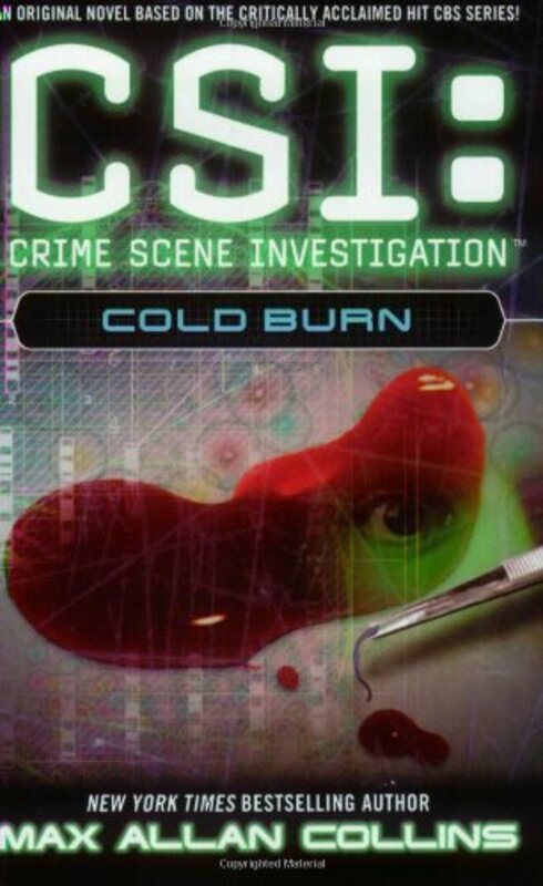 Book cover for "Cold Burn" by Max Allan Collins