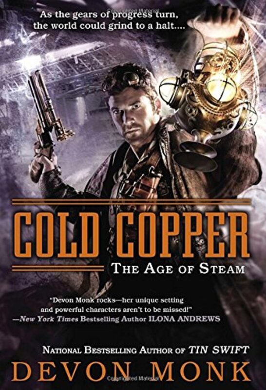 Book cover for "Cold Copper" by Devon Monk