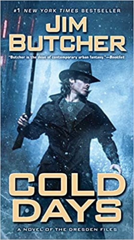 Book cover for "Cold Days" by Jim Butcher