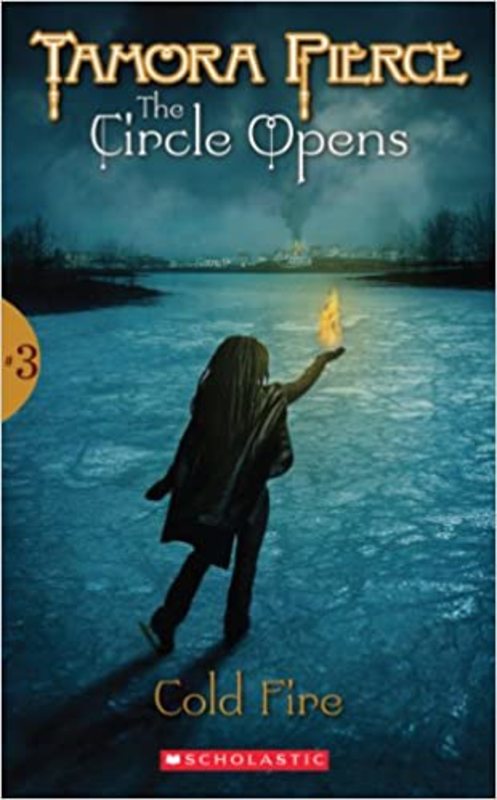 Book cover for "Cold Fire" by Tamora Pierce