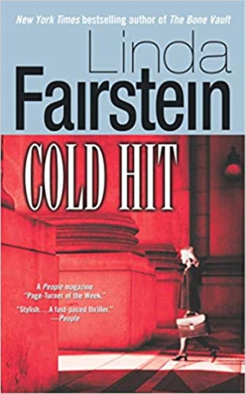 Book cover for "Cold Hit" by Linda Fairstein