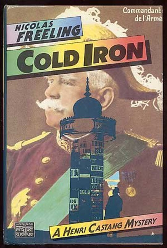 Book cover for "Cold Iron" by Nicolas Freeling