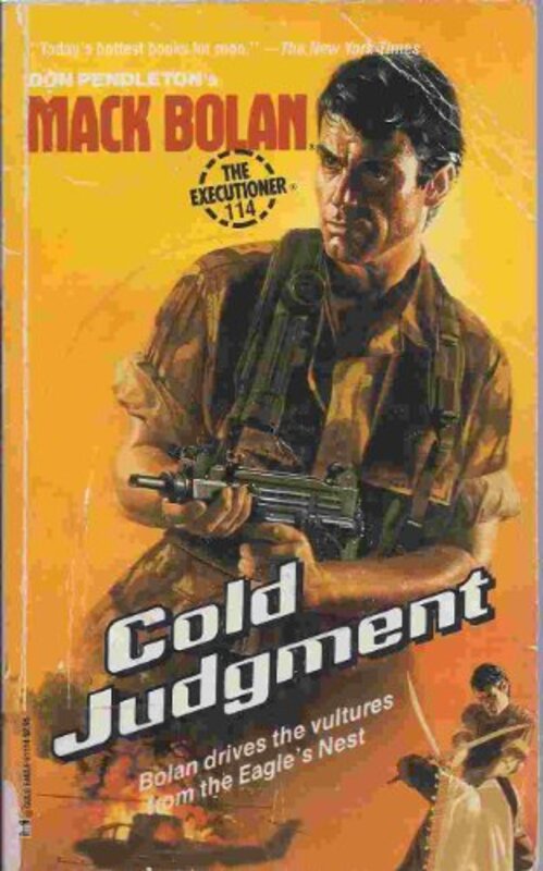 Book cover for "Cold Judgment" by Don Pendleton
