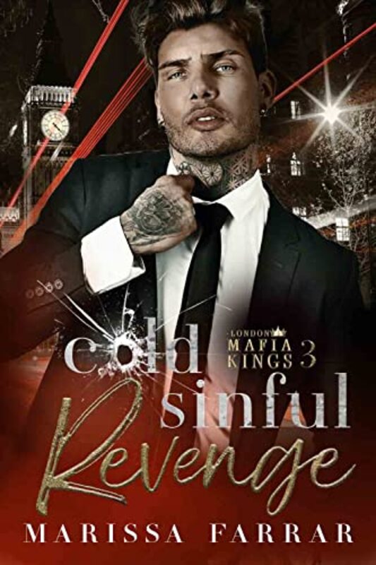 Book cover for "Cold Sinful Revenge" by Marissa Farrar