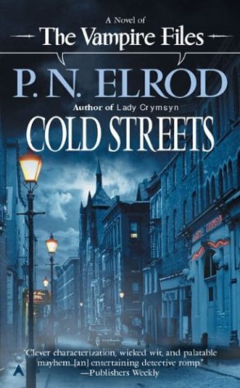Book cover for "Cold Streets" by PN Elrod