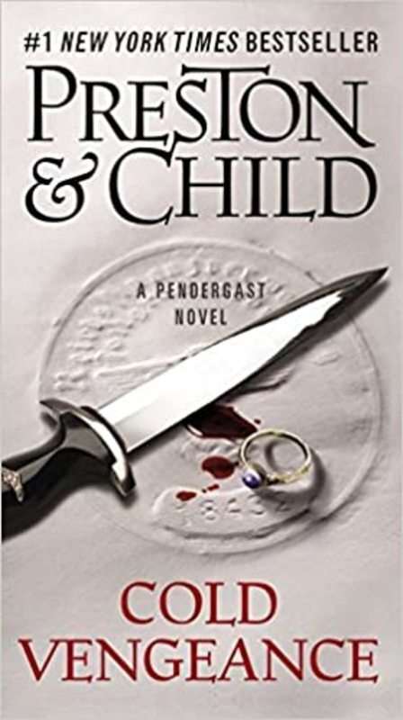 Book cover for "Cold Vengeance" by Douglas Preston
