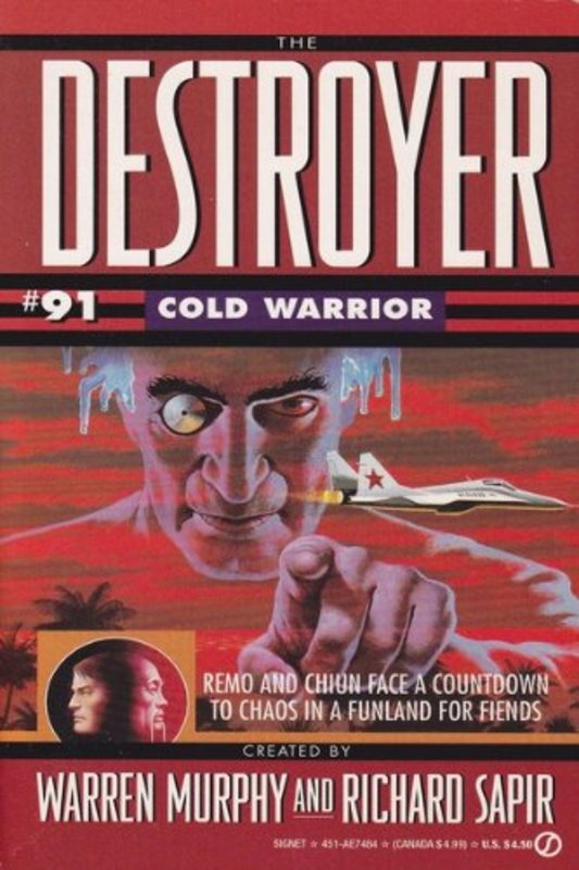 Book cover for "Cold Warrior" by Warren Murphy
