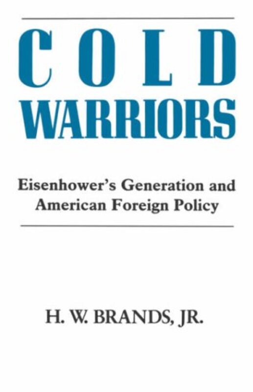 Book cover for "Cold Warriors" by HW Brands