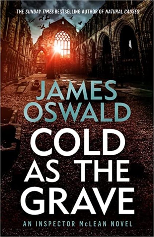 Book cover for "Cold as the Grave" by James Oswald