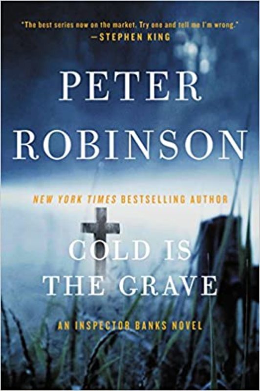 Book cover for "Cold is the Grave" by Peter Robinson