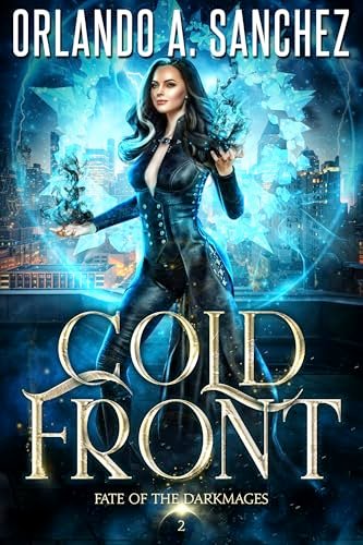 Book cover for "Cold Front" by Orlando A Sanchez