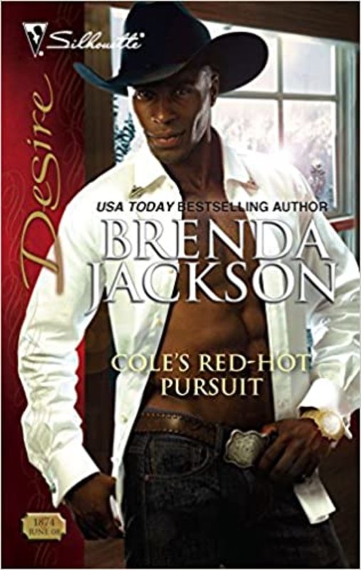 Book cover for "Cole's Red-Hot Pursuit" by Brenda Jackson