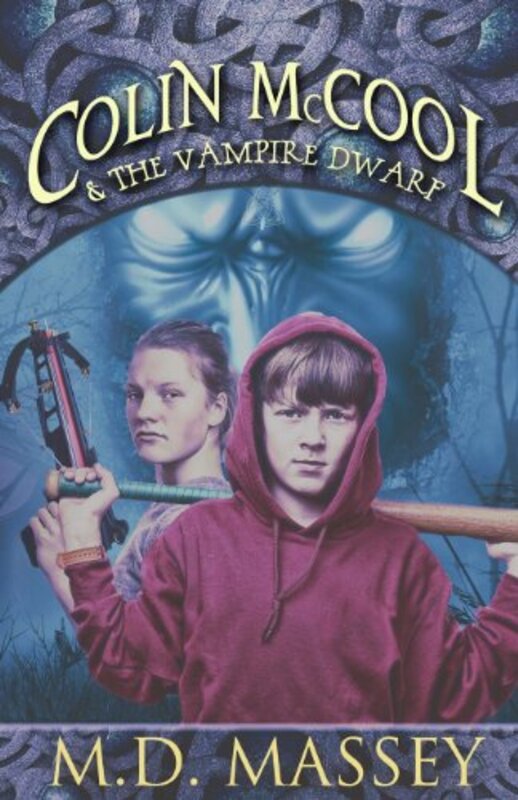 Book cover for "Colin McCool and the Vampire Dwarf" by MD Massey
