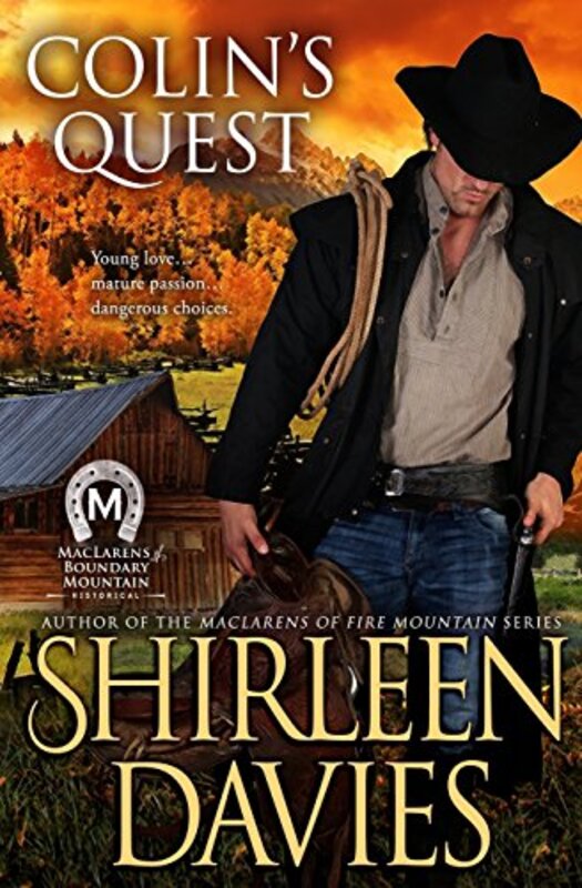 Book cover for "Colin's Quest" by Shirleen Davies