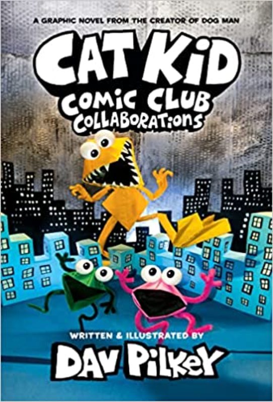 Book cover for "Collaborations" by Dav Pilkey