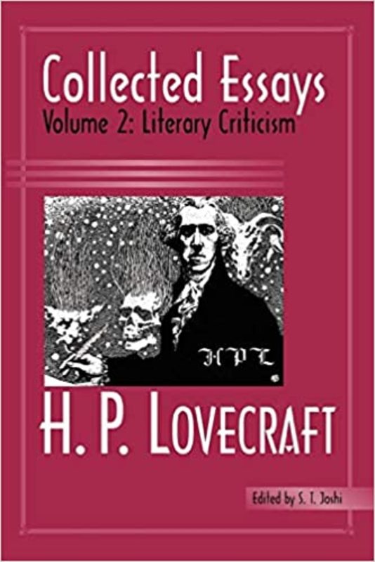 Book cover for "Collected Essays of H. P. Lovecraft, Vol. 2" by H. P. Lovecraft