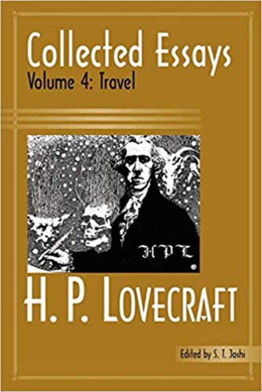 Book cover for "Collected Essays of H. P. Lovecraft, Vol. 4" by H. P. Lovecraft