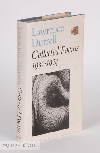 Book cover for "Collected Poems 1931-1974" by Lawrence Durrell