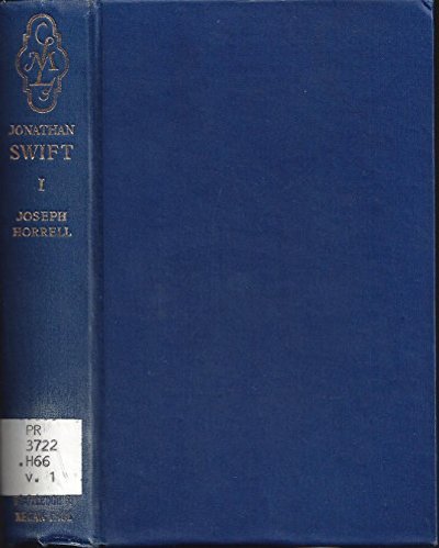 Book cover for "Collected Poems: v. 1" by Jonathan Swift