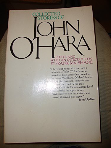 Book cover for "Collected Stories of John O'Hara" by John O'Hara