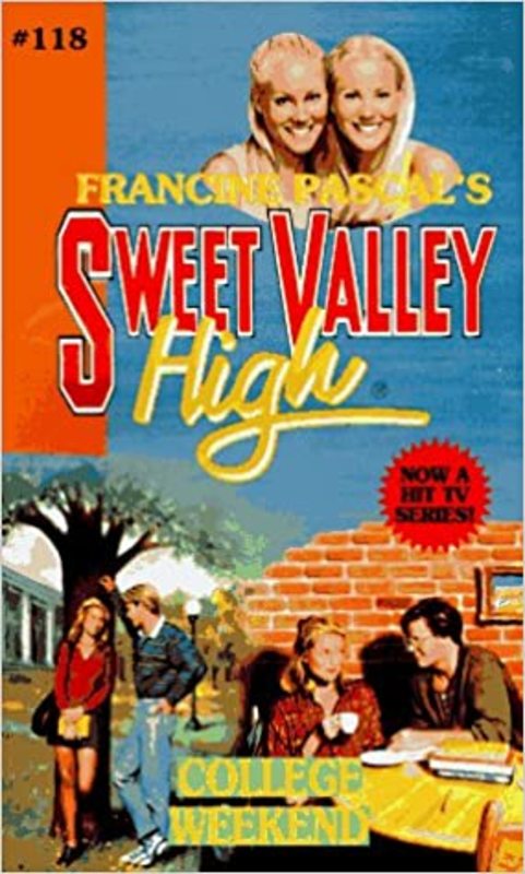 Book cover for "College Weekend" by Francine Pascal
