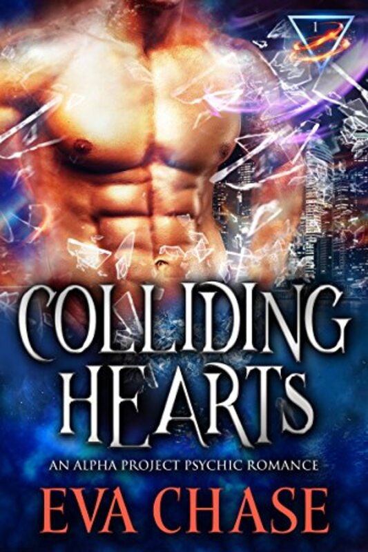 Book cover for "Colliding Hearts" by Eva Chase