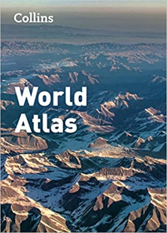 Book cover for "Collins World Atlas" by Collins UK