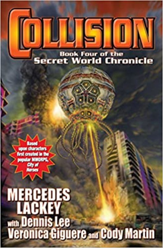 Book cover for "Collision" by Mercedes Lackey