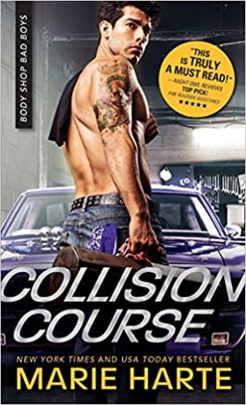 Book cover for "Collision Course" by Marie Harte