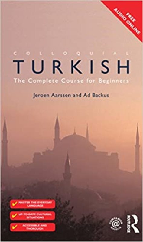 Book cover for "Colloquial Turkish" by Ad Backus