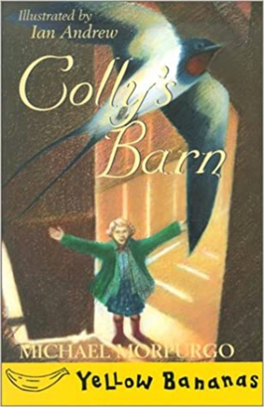 Book cover for "Colly's Barn" by Michael Morpurgo