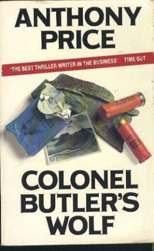 Book cover for "Colonel Butler's Wolf" by Anthony Price