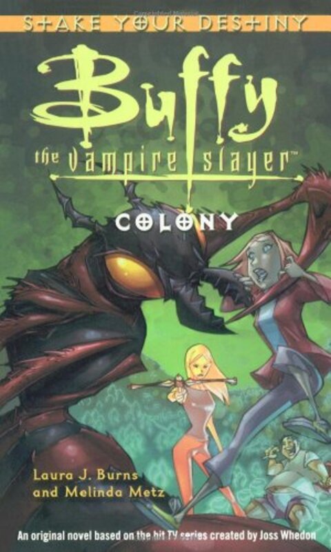 Book cover for "Colony" by Melinda Metz