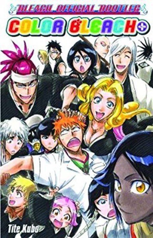 Book cover for "Color Bleach+: Bleach Official Bootleg" by Tite Kubo