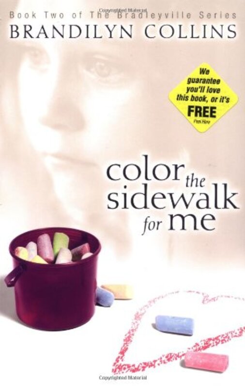 Book cover for "Color the Sidewalk for Me" by Brandilyn Collins