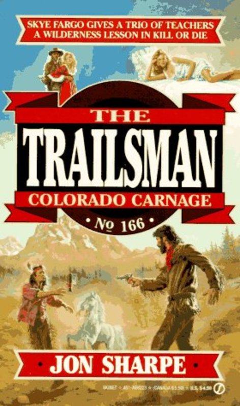 Book cover for "Colorado Carnage" by Jon Sharpe