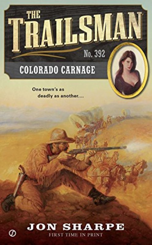 Book cover for "Colorado Carnage" by Jon Sharpe