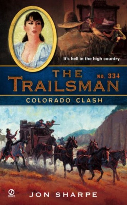 Book cover for "Colorado Clash" by Jon Sharpe
