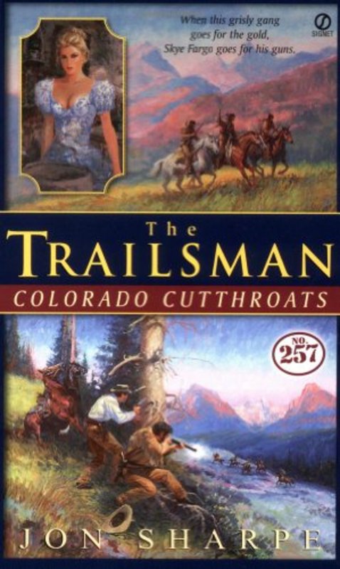 Book cover for "Colorado Cutthroats" by Jon Sharpe