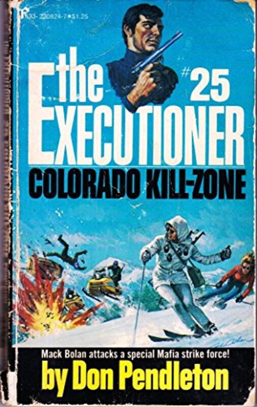 Book cover for "Colorado Kill-Zone" by Don Pendleton