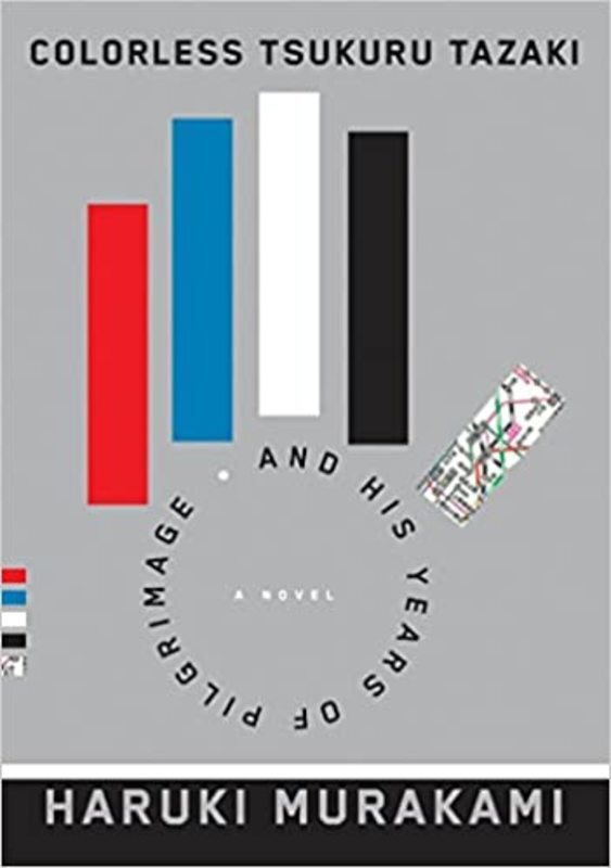 Book cover for "Colorless Tsukuru Tazaki and His Years of Pilgrimage" by Haruki Murakami