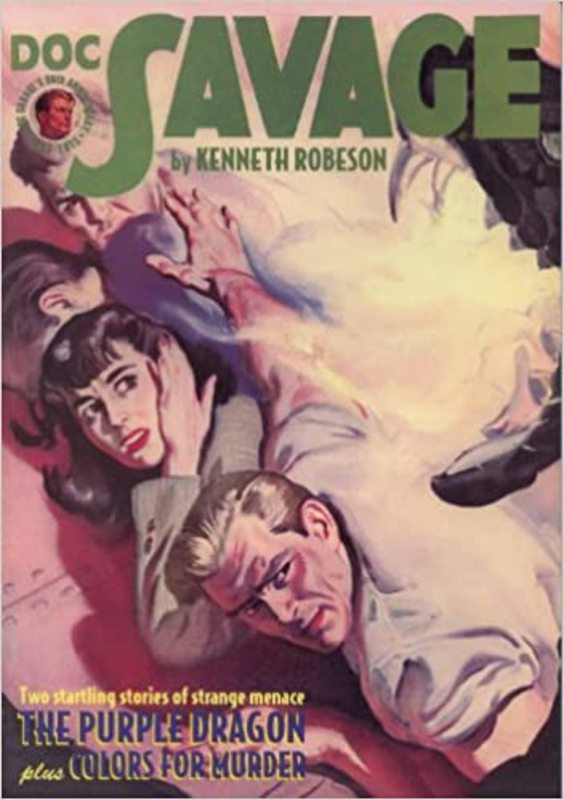 Book cover for "Colors for Murder" by Lester Dent