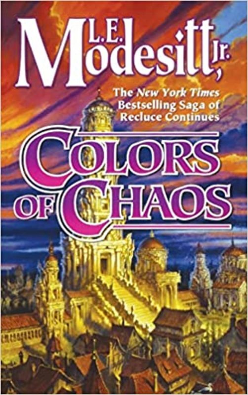 Book cover for "Colors of Chaos" by L.E. Modesitt, Jr.